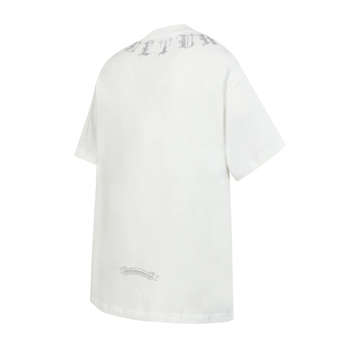 P160 Cross-border running quantity model, please do not place an order if you pursue quality -Chrome Hearts/Chrome Hearts Sanskrit hot diamond Sanskrit horseshoe explosive short-sleeved T-shirt -High weight, high density and high quality, soft, delicate and skin-friendly wool, soft and silky to the touch, excellent warmth and skin-friendly properties -Customized weaving and dyeing, no color difference, no matter the fabric or workmanship details, beat the ordinary version on the market -Colour: black white -Size: S M L XL